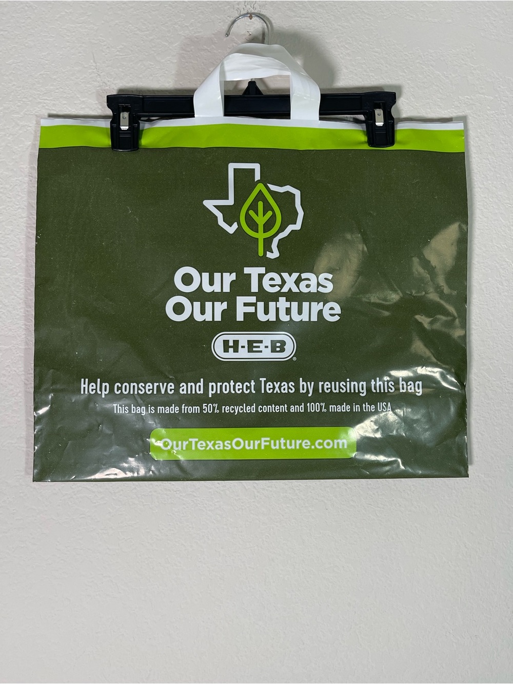 HEB Our Texas Our Future Lot of 20 Reusable Bag, Extra Large Plastic Gently Used